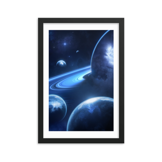 Siblings: Framed Print