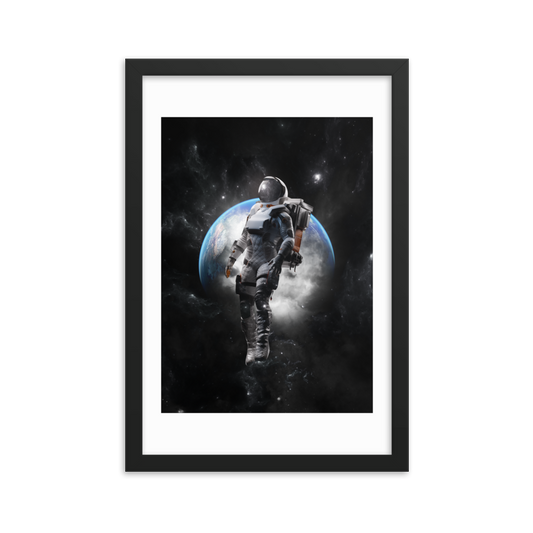 Astronaut: Framed Print