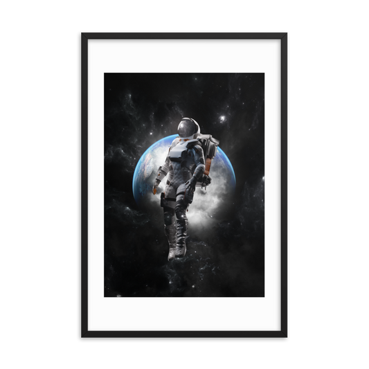 Astronaut: Framed Print