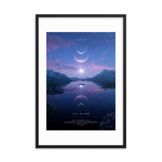 Life Beyond: Reflections Framed Print