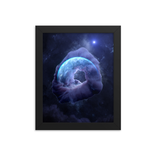 Geoportal: Framed Print