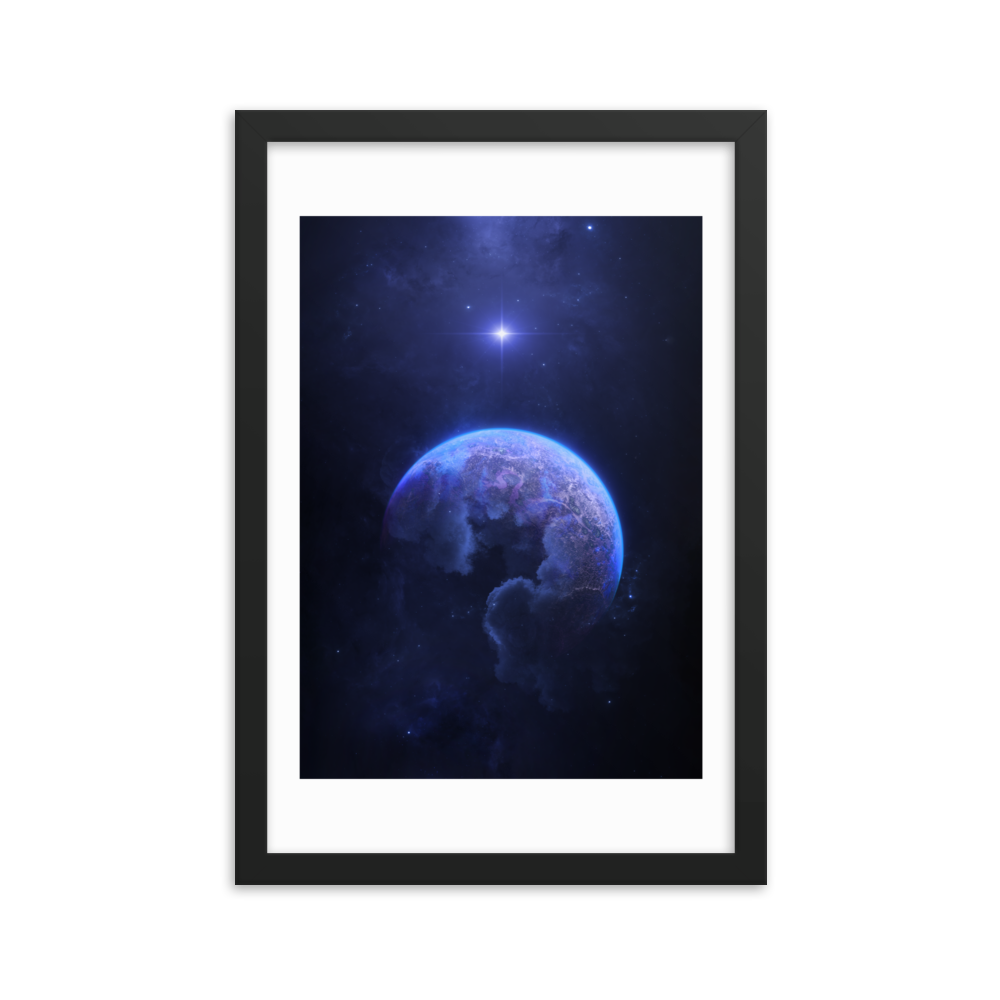 Zenith Star Framed Print