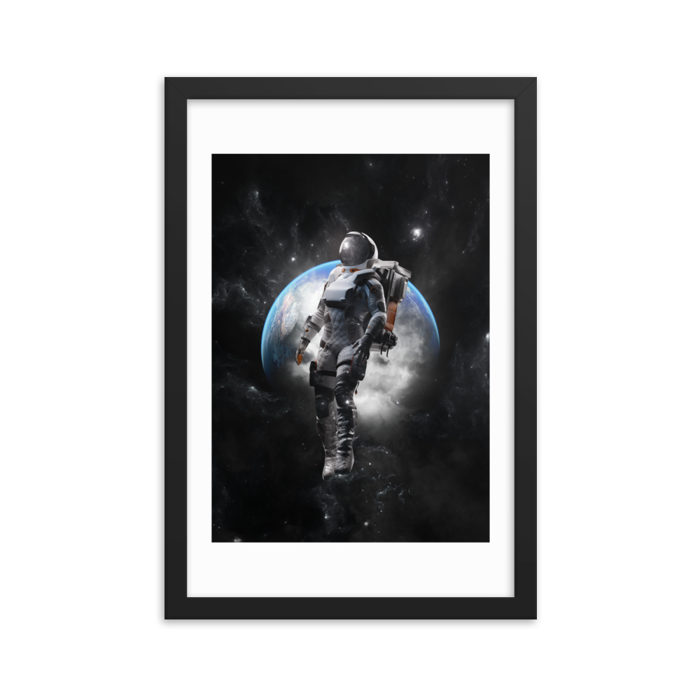 Astronaut: Framed Print