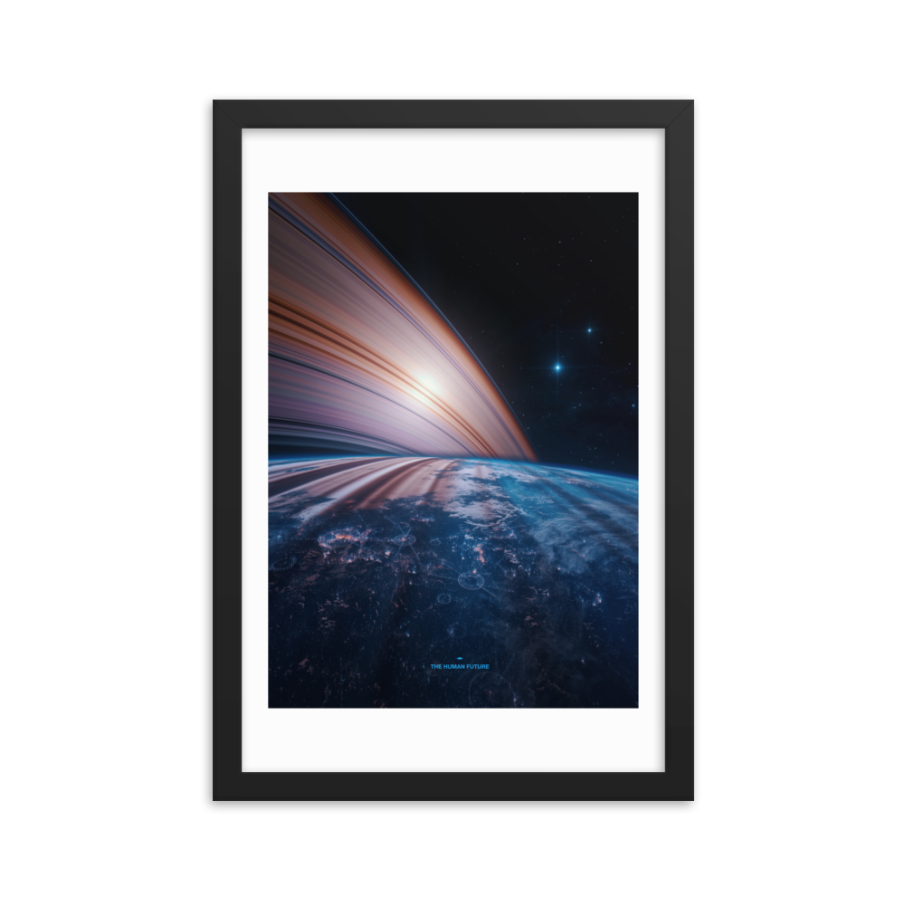 Ring Shadow: Framed Print