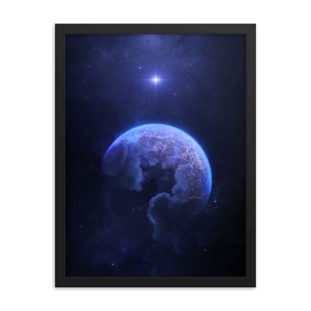 Zenith Star Framed Print