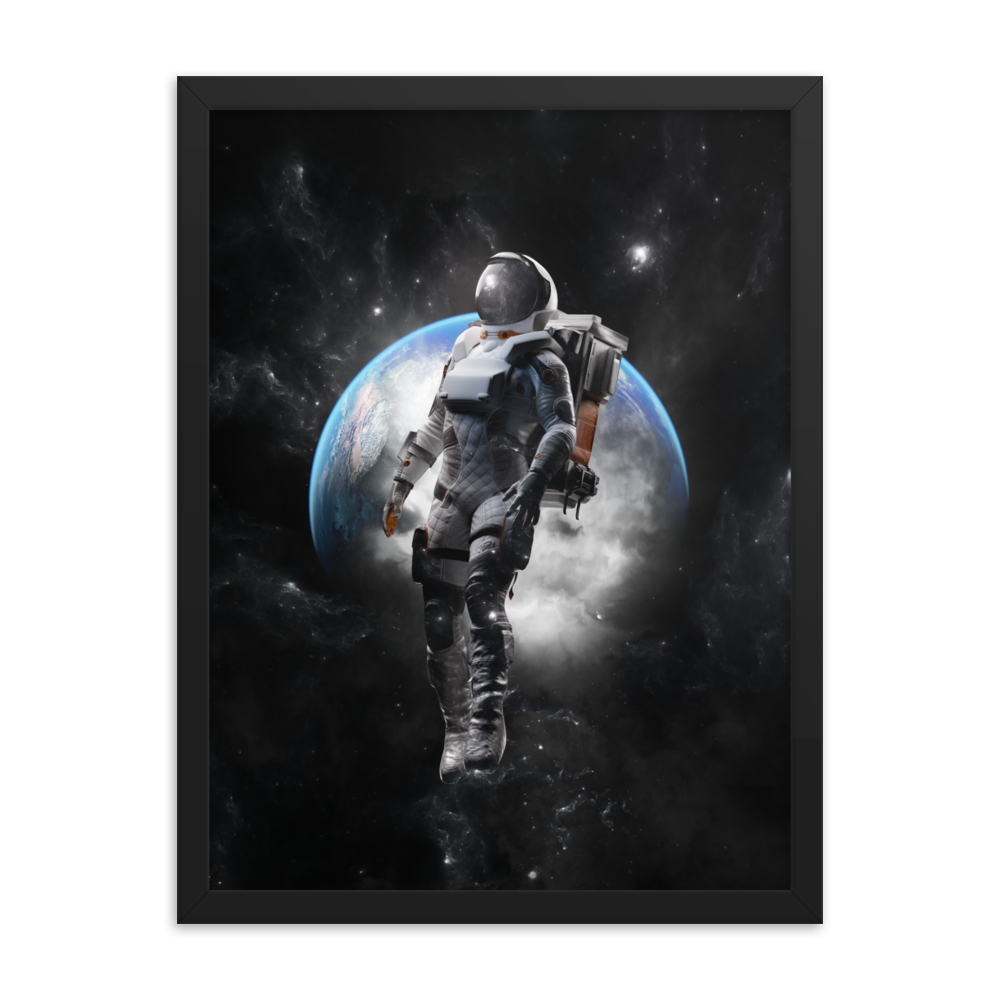 Astronaut: Framed Print