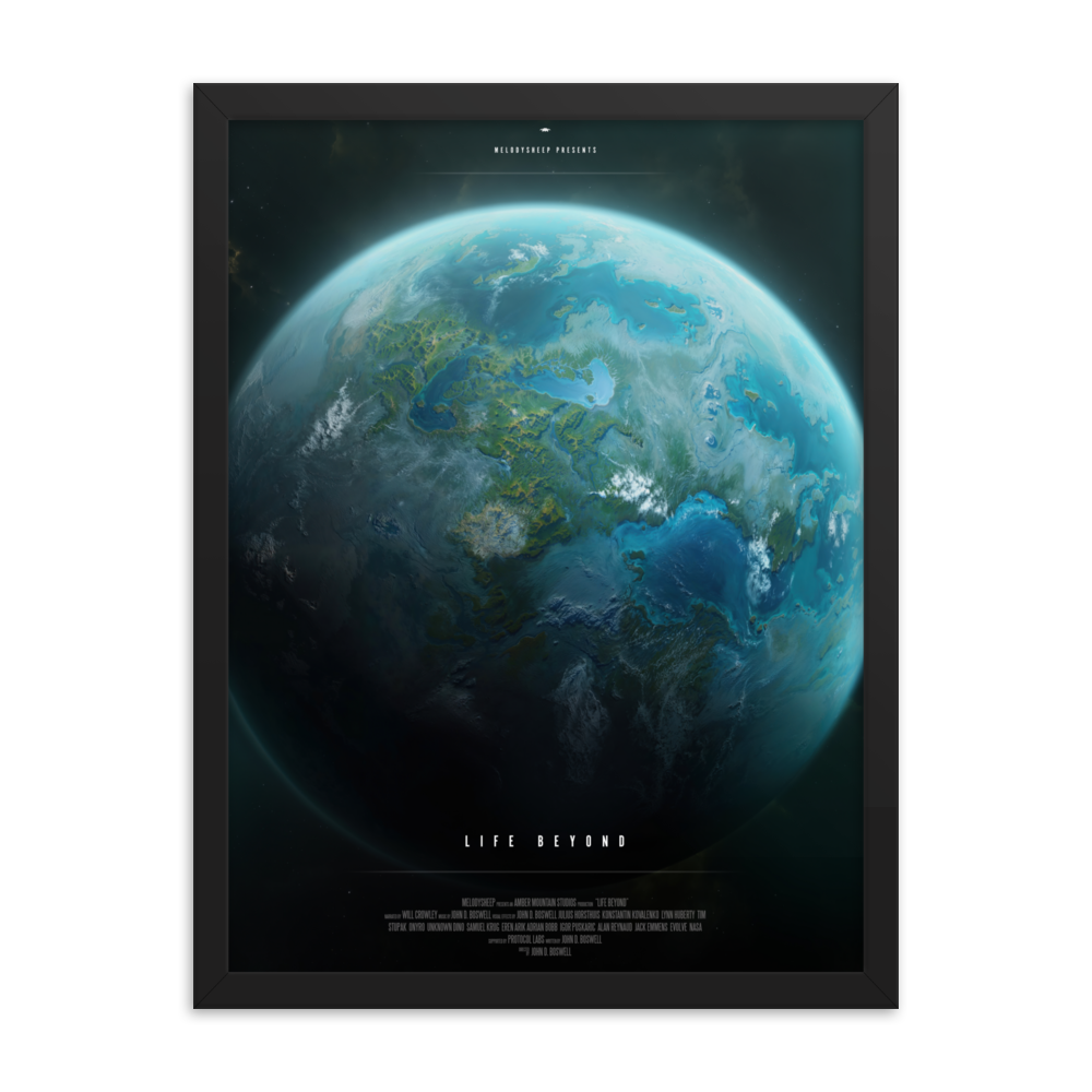 Lush Planet Framed Poster