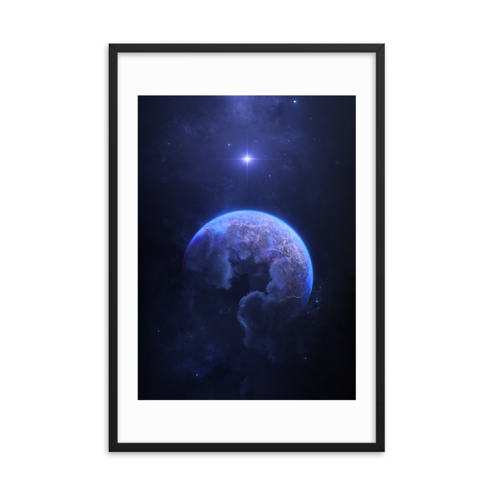 Zenith Star Framed Print