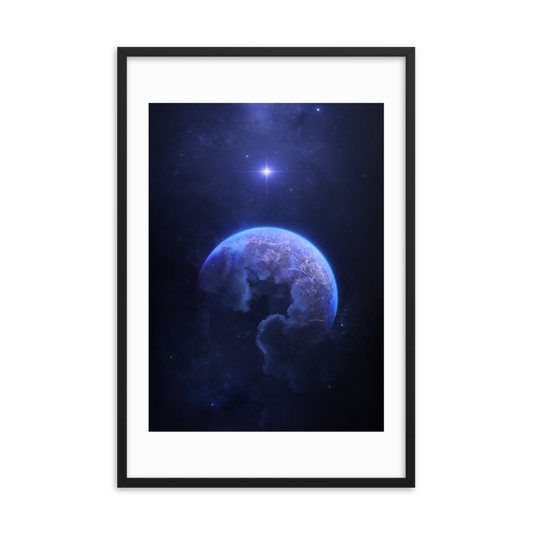 Zenith Star Framed Print