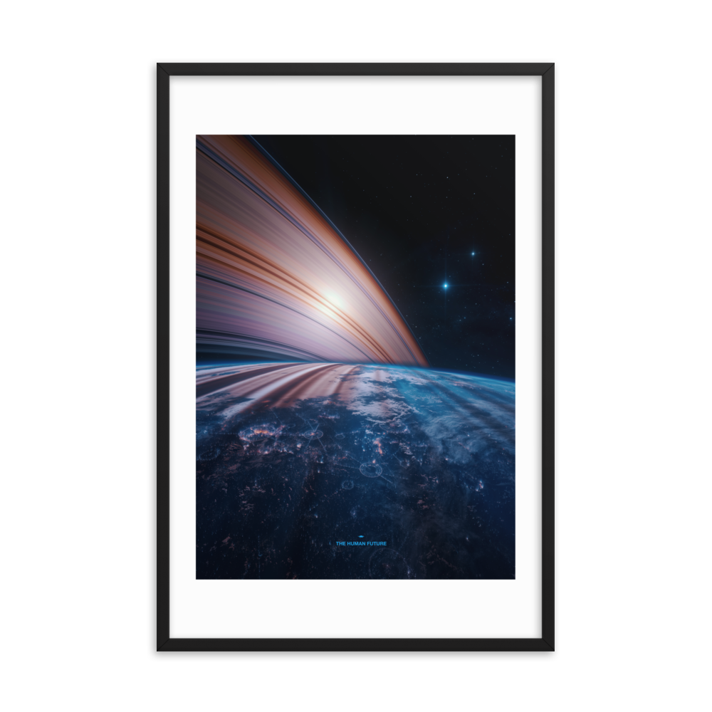 Ring Shadow: Framed Print