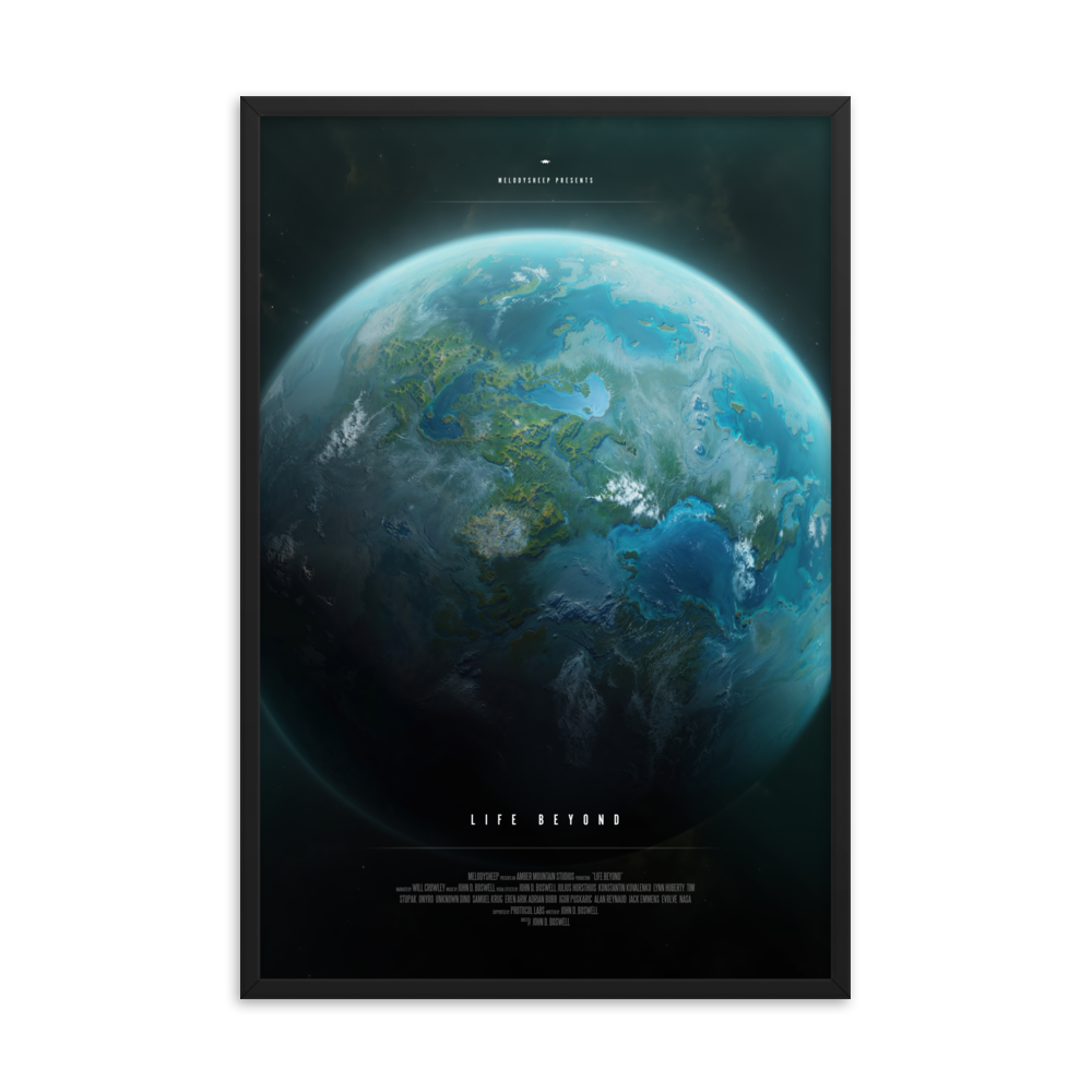 Lush Planet Framed Poster