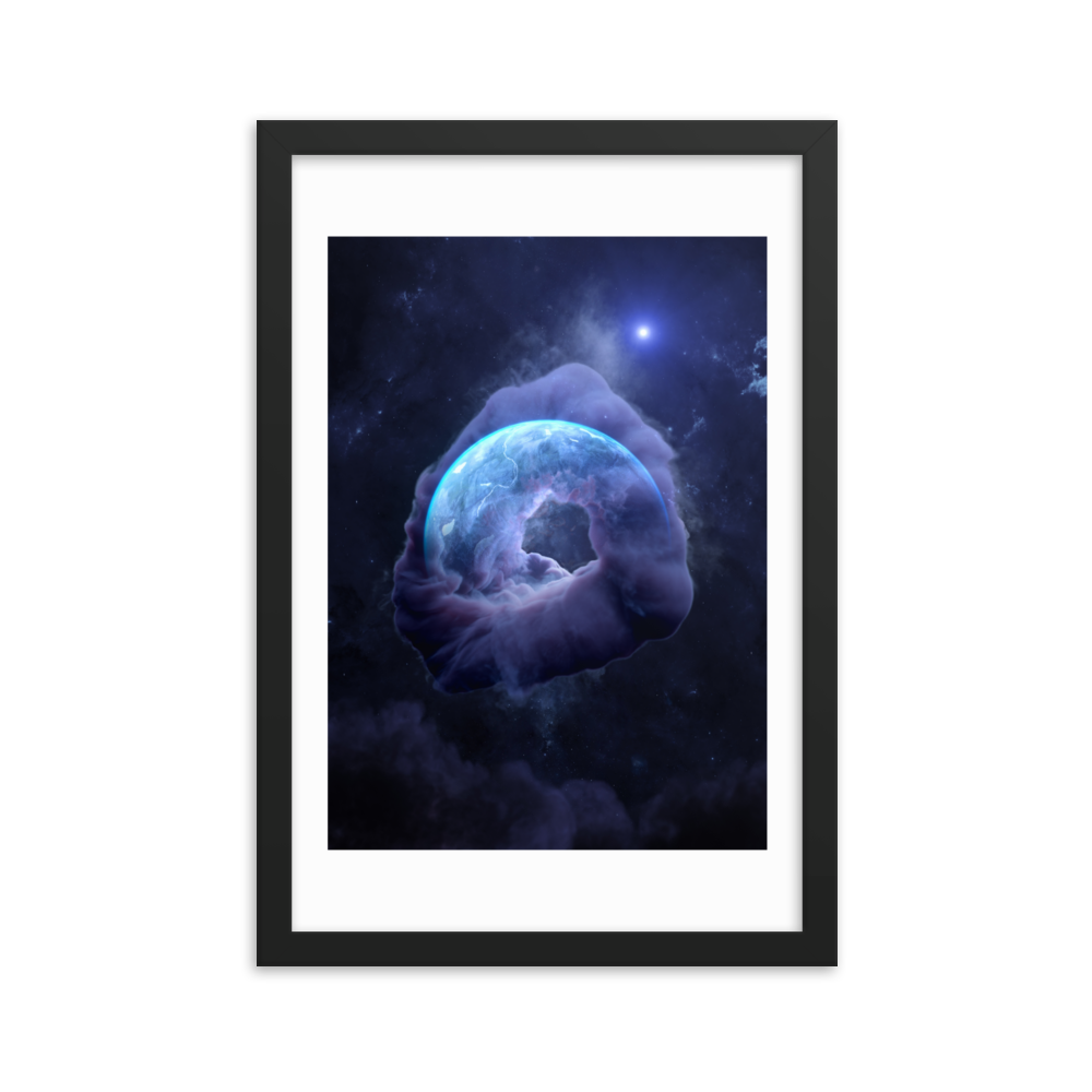 Geoportal: Framed Print