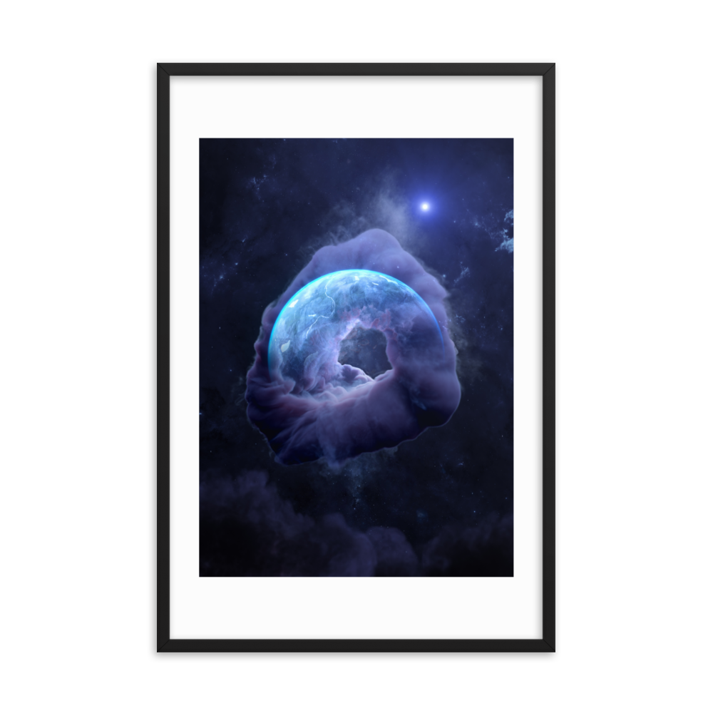 Geoportal: Framed Print